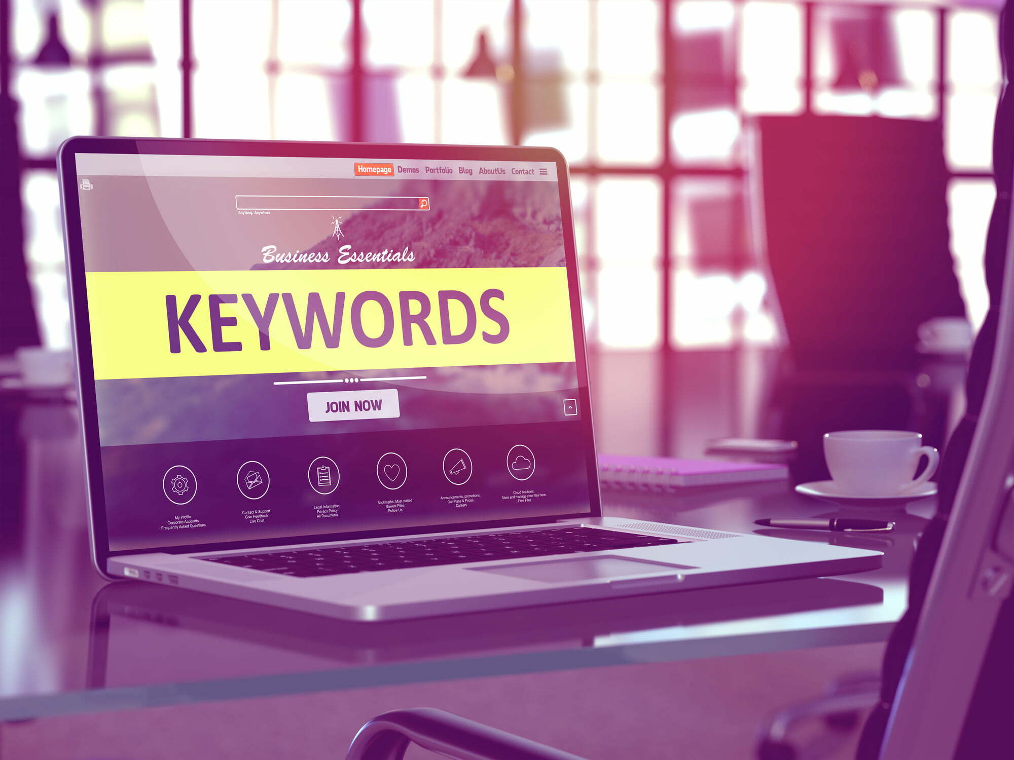 how to use keywords for SEO
